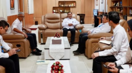 Dadi Ahmad Roswandi hadir ke Kantor Perwakilan Badan Pengawasan Keuangan dan Pembangunan (BPKP) Jawa Barat dan diterima langsung oleh Kepala BPKP Perwakilan Jawa Barat, Adi Gemawan, (10/03/2025).