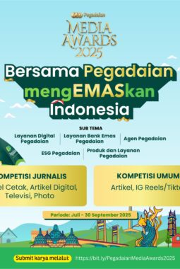 Pegadaian Media Awards Kembali Hadir, Siap-Siap Rebut Total Hadiah Ratusan Gram Emas!