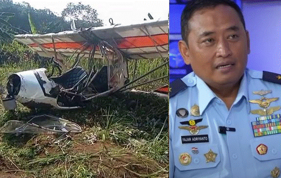Marsekal Pertama (Marsma) TNI Fajar Adriyanto gugur dalam kecelakaan pesawat latih FASI di Kecamatan Ciampea, Bogor, Jawa Barat, Minggu, 3 Agustus 2025