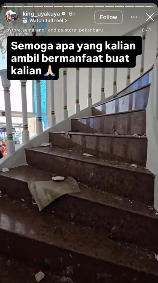 Postingan Uya Kuya Setelah Rumahnya Dijarah