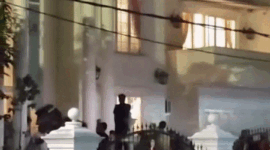 Rumah Eko Patrio saat dijarah massa 