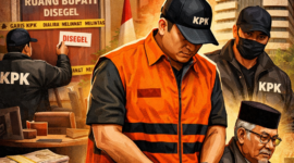 KPK OTT Bupati Bekasi, Ruang Kerja Disegel dan Sejumlah Orang Diamankan (Gambar: ilustrasi)