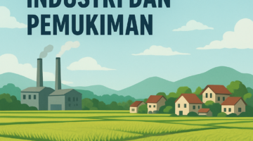 Ketahanan Pangan Terancam, 554 Ribu Hektare Sawah Beralih Fungsi