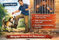 KUHP Baru Atur Hewan Piaraan Serang Orang: Dulu 6 Hari, Kini Pemilik Terancam 6 Bulan Penjara