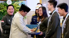 Presiden Prabowo Beri Penghargaan Atlet SEA Games 2025, Bonus Capai Rp465,25 Miliar (BPMI Setpres)