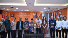 Ketua Komisi II DPR RI M. Rifqinizamy Karsayuda saat memimpin kunjungan kerja spesifik Komisi II DPR RI ke Kantor Wilayah ATR-BPN Jakarta Barat dan Jakarta Timur, Kamis (15/01/2026). Foto : Ndy/Andri