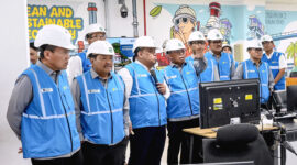 Wakil Ketua Badan Akuntabilitas Keuangan Negara (BAKN) DPR RI, Herman Khaeron saat melakukan kunjungan kerja ke PT PLN Indonesia Power Unit Bisnis Pembangkitan (UBP) Semarang, Jawa Tengah, Kamis (12/2/2026). Foto : Foto : Mro/Andri