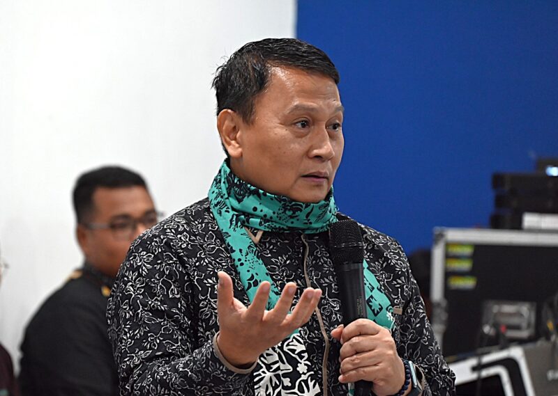 Anggota Komisi II DPR RI Mardani Ali Sera dalam Kunjungan Kerja Spesifik Komisi II ke Kantor Pertanahan Kabupaten Jember, Jawa Timur, Kamis (12/02/2026). Foto : Blf/Andri