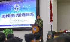 Menhan Sjafrie Tekankan Nasionalisme Wartawan saat Retret PWI di Bogor