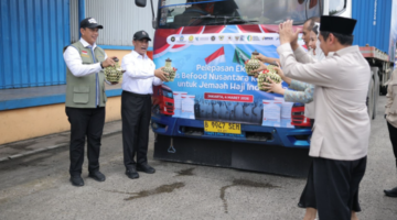 Indonesia Ekspor Perdana 2.280 Ton Beras CBP Premium ke Arab Saudi, Stok Nasional Capai 3,7 Juta Ton (foto:setneg) 