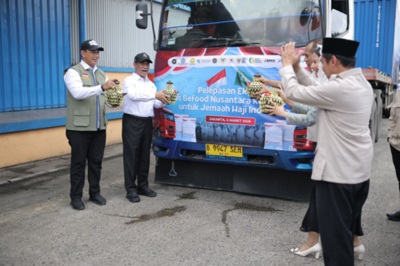 Indonesia Ekspor Perdana 2.280 Ton Beras CBP Premium ke Arab Saudi, Stok Nasional Capai 3,7 Juta Ton (foto:setneg) 