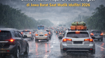 BMKG Prediksi Hujan dan Potensi Longsor di Jawa Barat Saat Mudik Idulfitri 2026
