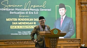 Pembelajaran Mendalam Perkuat Kemampuan Berpikir Analitis Siswa, Mendikdasmen Abdul Mu’ti Soroti Fenomena Scroll Society