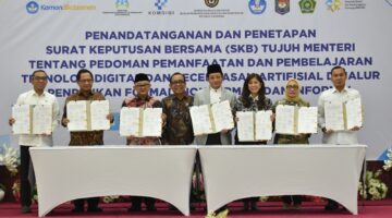 Kemendikdasmen Dukung SKB 7 Menteri Pemanfaatan Teknologi Digital dan AI di Dunia Pendidikan
