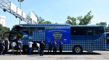 Mudik Gratis Jawa Barat 2026 Dilepas Erwan Setiawan, 3.000 Pemudik Berangkat dari Terminal Leuwipanjang