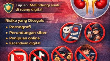 Pemerintah Larang Anak di Bawah 16 Tahun Punya Akun Medsos Mulai 28 Maret 2026
