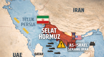 Iran Tutup Selat Hormuz Usai Serangan AS–Israel, 20 Persen Jalur Minyak Dunia Lumpuh