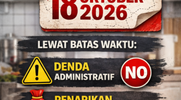 Wajib Halal UMK Batas 18 Oktober 2026: Terlambat Bisa Kena Sanksi dan Produk Ditarik