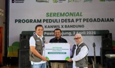 Pegadaian Jabar Resmikan Desa Pasirnanjung Geulis sebagai Desa Binaan Pertama di Sumedang