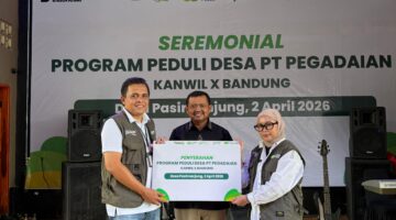 Pegadaian Jabar Resmikan Desa Pasirnanjung Geulis sebagai Desa Binaan Pertama di Sumedang