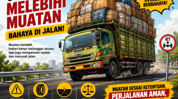 Pemprov Jabar Tindak Truk ODOL di Jalan Cikembar–Jampang Tengah, Pelanggar Terancam Pidana