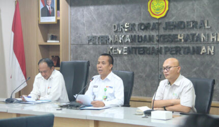 Direktur Jenderal Peternakan dan Kesehatan Hewan Kementerian Pertanian, Agung Suganda