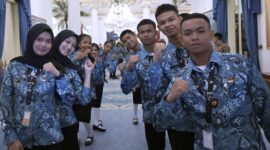 Purnapaskibraka 2025 Kembali ke Istana, Siap Jadi Duta Pancasila untuk Generasi Muda (Foto:setneg)