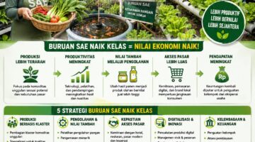 BURUAN SAE NAIK KELAS : Saatnya Urban Farming Kota Bandung Bertransformasi Menjadi Penggerak Ekonomi Rakyat