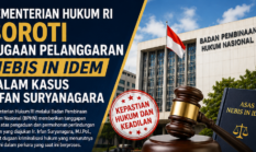 Kementerian Hukum Soroti Dugaan Pelanggaran Nebis in Idem dalam Kasus Irfan Suryanagara