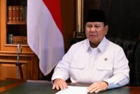 Presiden Prabowo Subianto (Foto; Setneg)