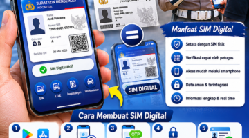 SIM Digital Setara dengan SIM Fisik, Begini Cara Membuat dan Mengaktifkannya