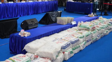 Operasi Gabungan Gagalkan Penyelundupan 1,3 Ton Ketamine di Perairan Natuna, Delapan ABK Diamankan