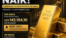 Harga Emas Naik