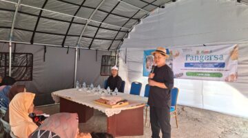 Kepala DKPP Gin Gin Ginanjar Hadiri Penyaluran Bantuan PANGERSA di Karang Pamulang