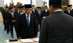 Prabowo Lantik 26 Anggota Wantimpres, Hatta Rajasa Kembali ke Lingkar Pemerintahan