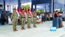 Panglima TNI Jenderal Agus Subiyanto melaksanakan geladi bersih perayaan HUT ke-81 TNI di Lapangan Prima Mabes TNI, Cilangkap, Jakarta Timur, Sabtu (2/10/2026).
© Puspen TNI